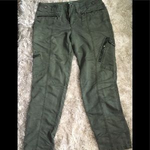 Size 32 green Cargo pants